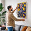 Ornamental Octopus Art Deco - Wrapped Canvas-420063870-420063865