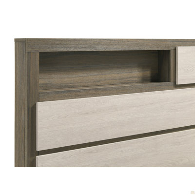 Eastern King Bed Bookcase Headboard