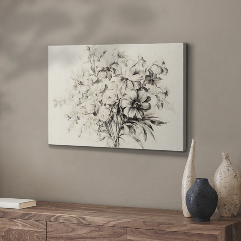 Croquis rétro - XXIII - Cavas enveloppés de galerie, H 24 po x l 36 po