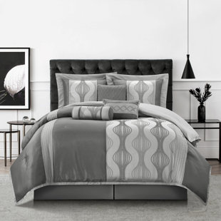 Ensemble d'édredon en microfibre 7 pièces Kath