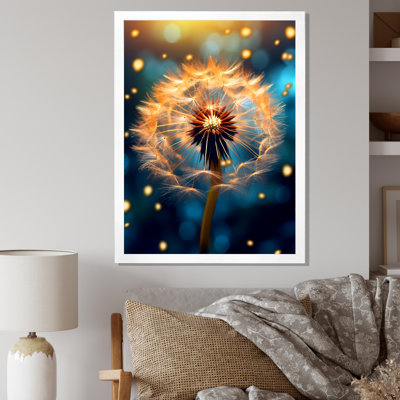 Magical Glowing Dandelion Flowers Seeds sur impression sur toile