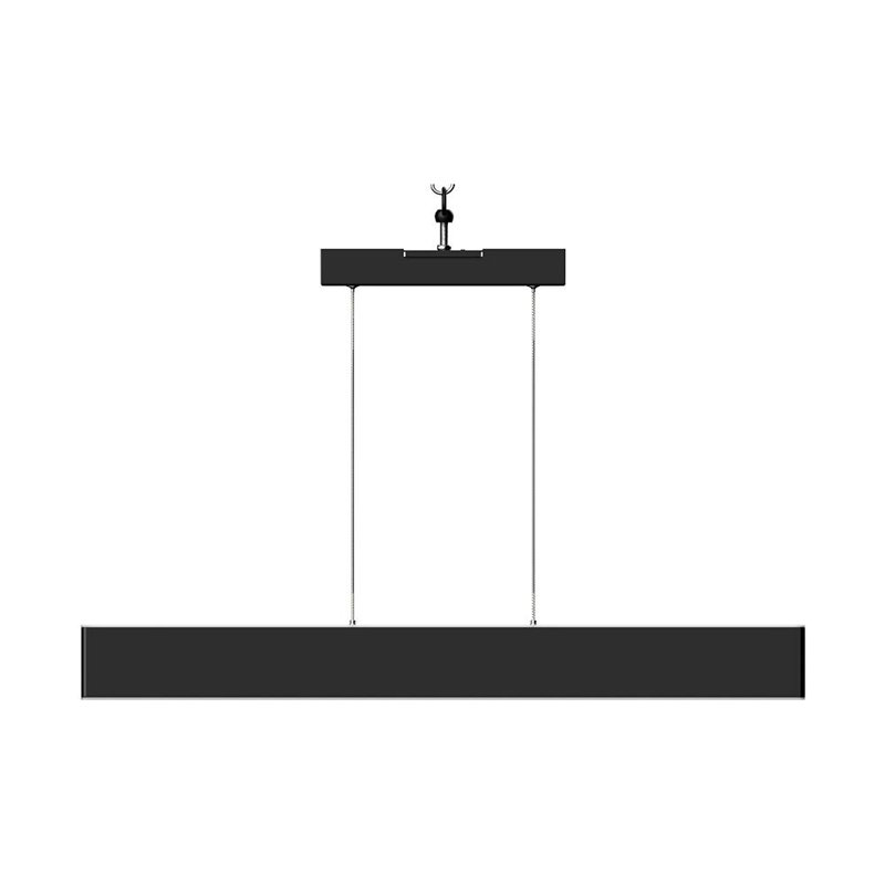 Aeihso 1 - Light LED Unique/Statement Pendant, Matte Black