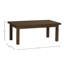 Table basse rectangulaire en aluminium Club - chêne-36820675