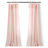 Lydia Ruffle Semi Sheer Curtain Pair-649410436-649410440