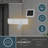 Dualux 3 - Head LED Battery Powered Dusk to Dawn Outdoor Security Area Light with Motion Sensor