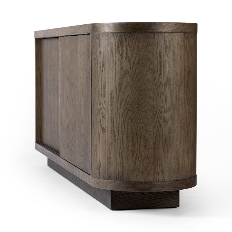 Galini 80'' W Solid Wood Sideboard