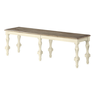 Austun 18" Height Solid Wood Bench