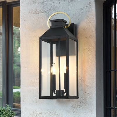 20,5 po Lanterne murale d'extérieur 2 lumières