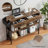 Achna 32" H x 39.4" W Solid Wood Entryway Table with 2 Drawers & 2 Open Shelves-1562248032