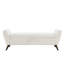 Banc de rangement moderne de 60 po avec pieds en bois Mid-Centruy-2074412836