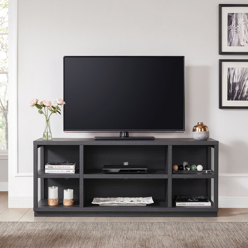 TV Stand for TVs up to 65", Charcoal Grey