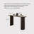 French-Style Minimalist Granite Bar Table-1713712557