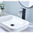 Bathroom Sink Faucet With Single Handle, Waterfall Spout, Pop - Up Drain, Matte Black Stainless Steel, Gentle Waterfall, Simple Setup For Non Overflow Sinks