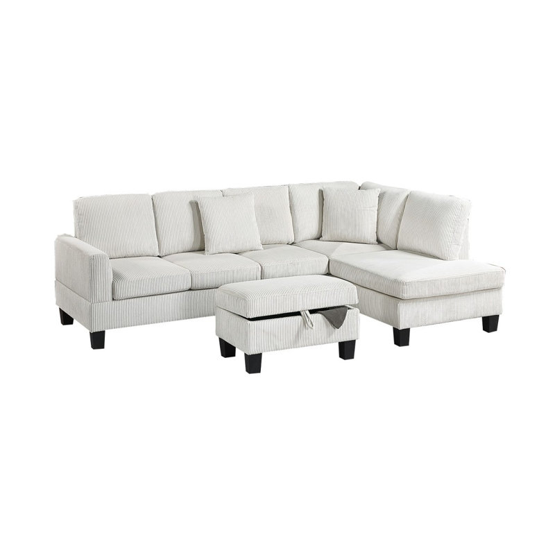 Ensemble de canapé modulaire 3 pièces RAF, Beige