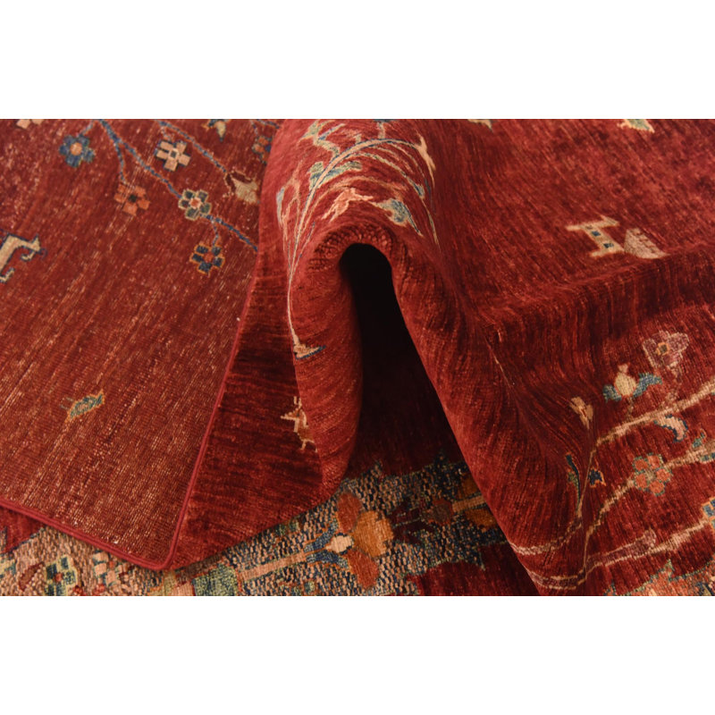 Johnston Maroon Rug