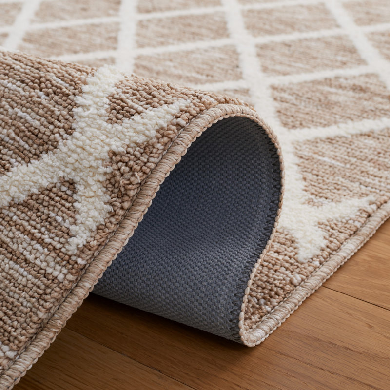 Alaiza Performance Machine Washable Geometric Rug, Rectangle 3' x 5'