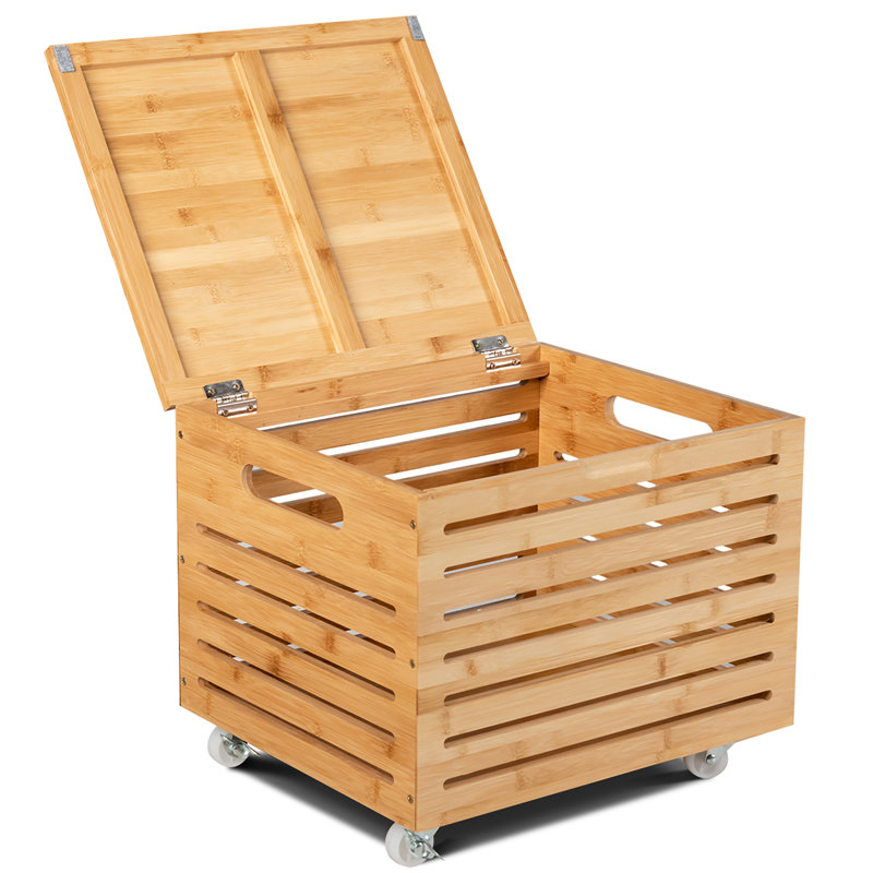 Boîte de rangement en bambou
