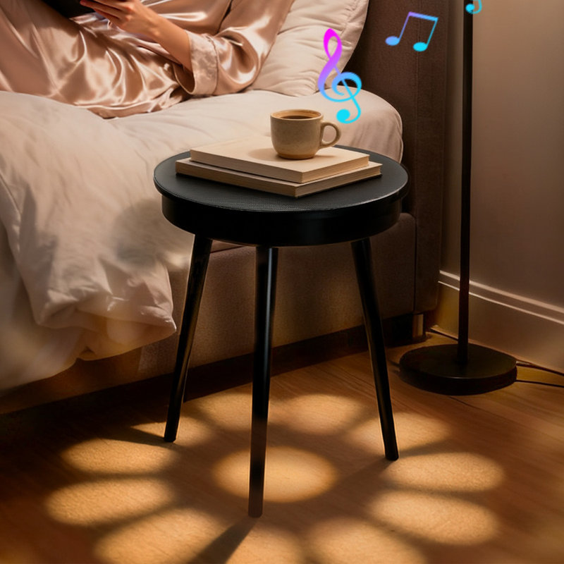 End Table, Black