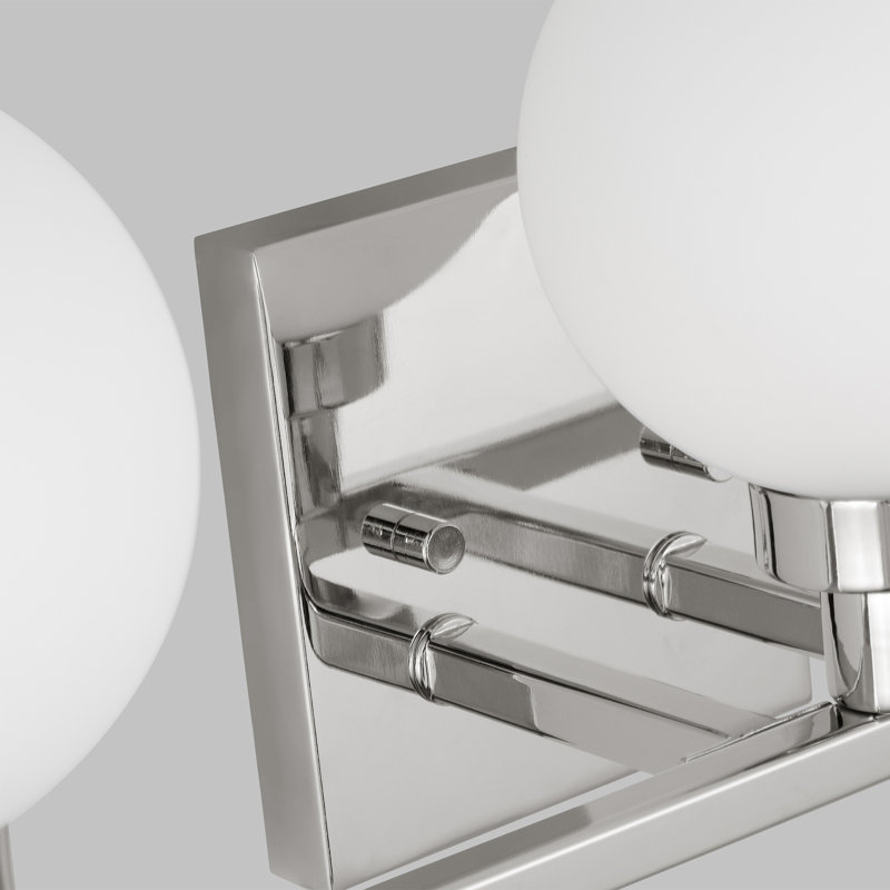 Éclairage de salle de bain à intensité variable à 3 lumières Janne, Chrome