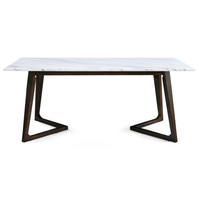 Solid Top Dining Table