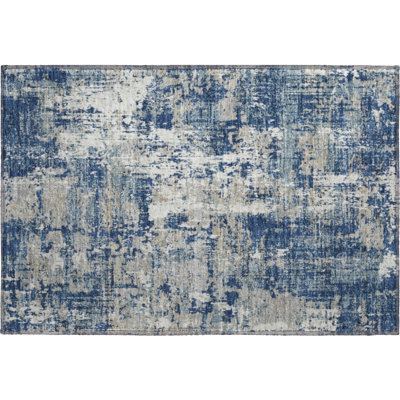 Premium Machine Washable Mayfield AMF1008 Abstract Rug