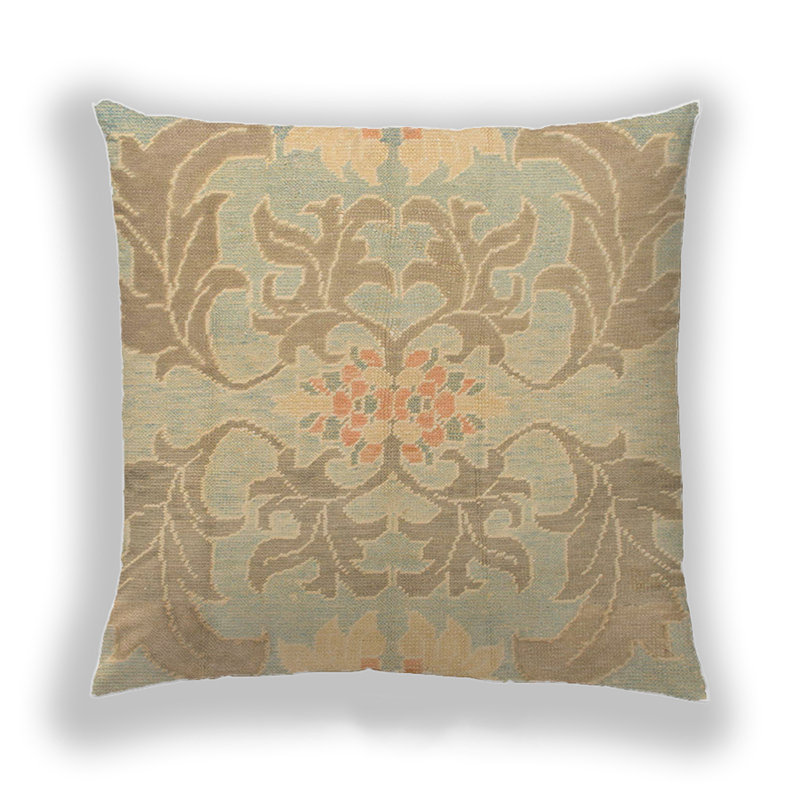 Coussin décoratif abstrait 1185, Microsuède