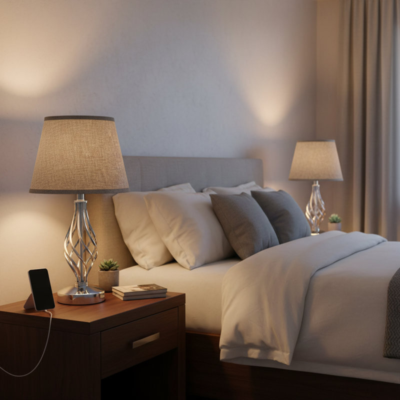 Metal Table Lamp