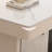 Granite tabletop desk rounded corners storage draw