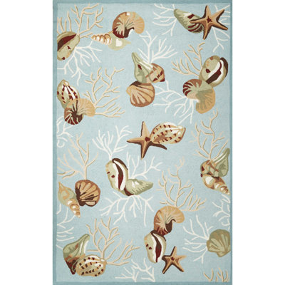 Valletta Blue Hand Tufted Area Rug