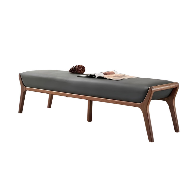 Vintage Bedroom Bed End Stool Upholstered Bench