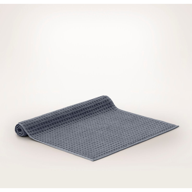 Turkish Waffle Bath Mat, Mineral