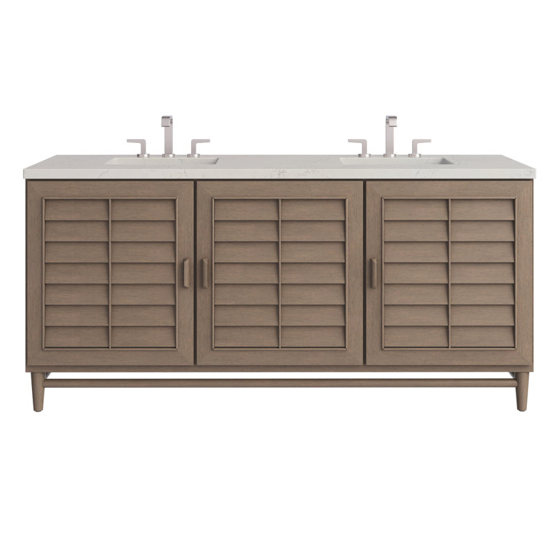 Portland 72'' W Double Vanity, Siberian