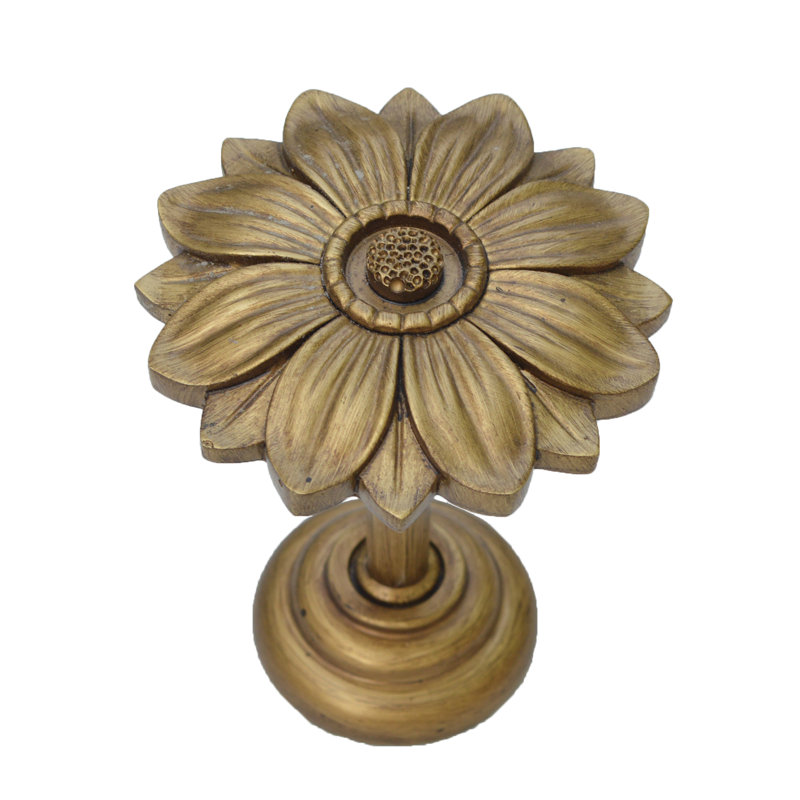 Retenue de rideau Mccane Bloom Medallion, Doré de la Renaissance