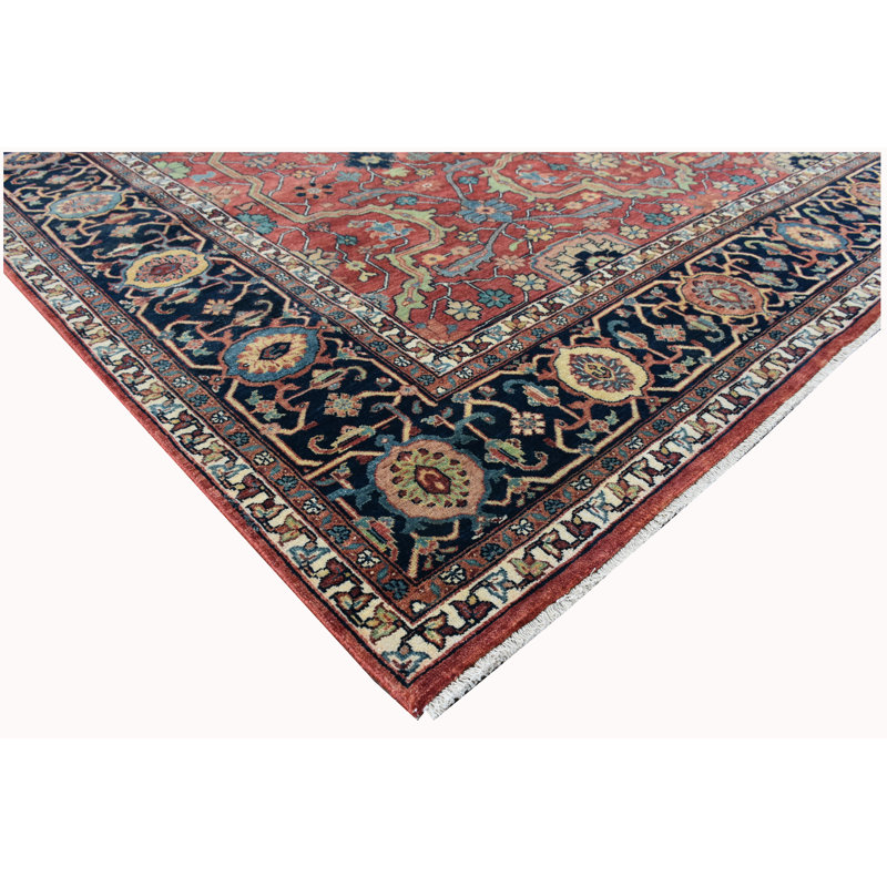 Rectangle La Oriental Handmade Hand-Knotted 8' x 10' Indoor Area Rug, Runner 2'6" x 10'