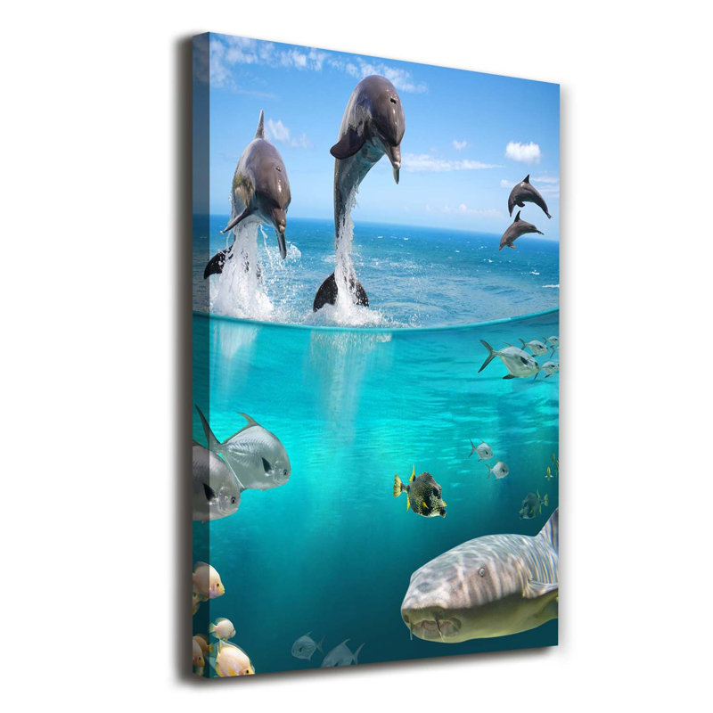 Underwater World - Wrapped Canvas Print