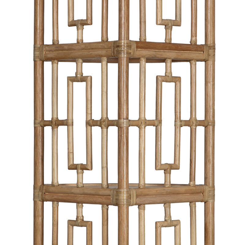 Bibliothèque de coin en bois H 72 "x l 23" Manley, Naturel