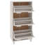 18 Pair Flip Down Shoe Storage