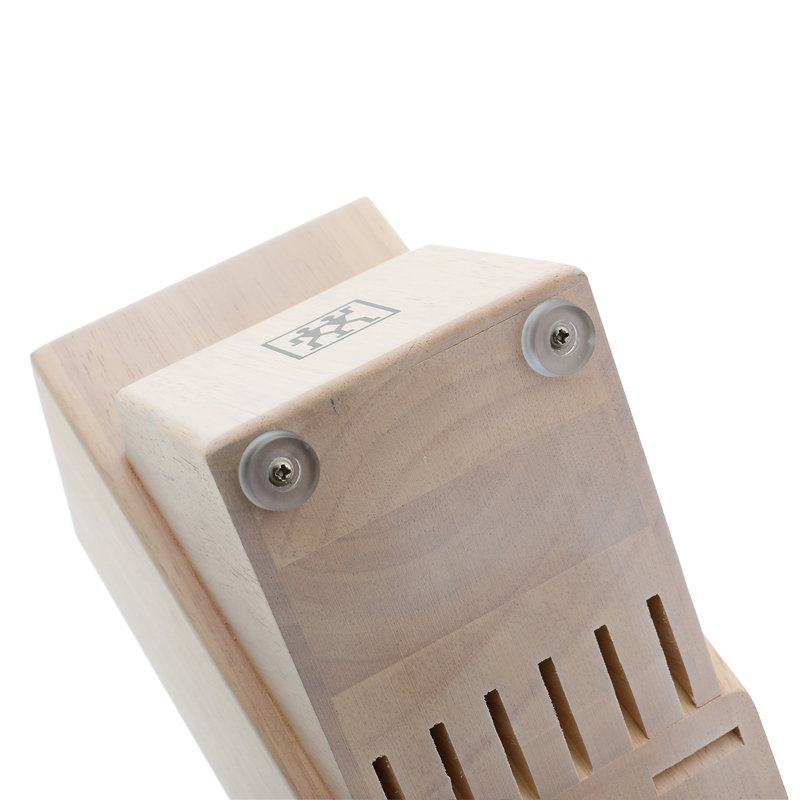Porte-couteaux à 16 fentes Zwilling JA Henckels, Blanc uni