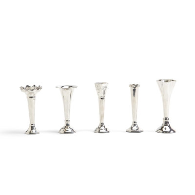 Set Of 5 Single Stem Vase