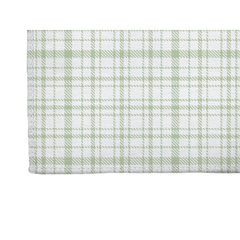 Tapis d'extérieur antidérapant à carreaux Liz, Rectangulaire 2 pi x 3 pi