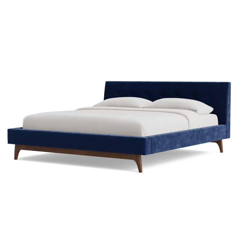 Tyler Bed, King, Performance Velvet - Uniform