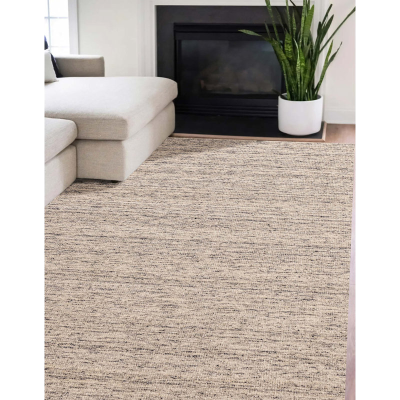 Tapis gris Renuka 7 pi 11 po x 9 pi 9 po