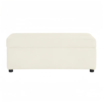 Twin Size Folding Ottoman Sleeper Bed With Mattress Convertible Guest Bed