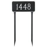 Madison 1-Line Lawn Address Sign