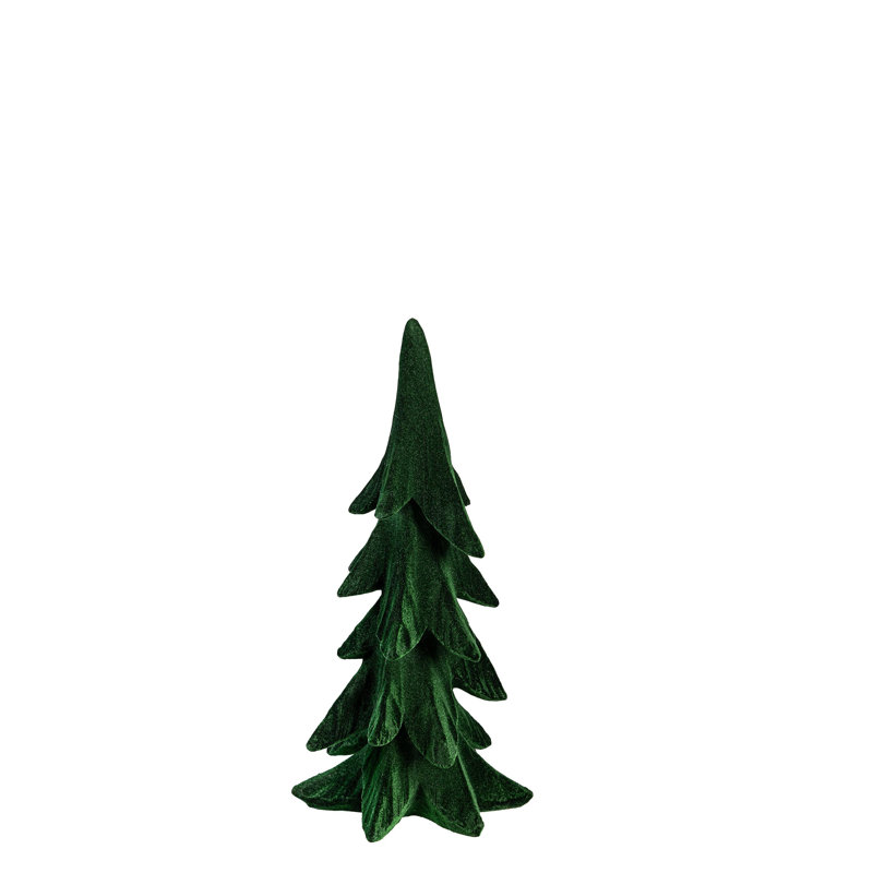 Ensemble de 2 arbres en résine Flocked