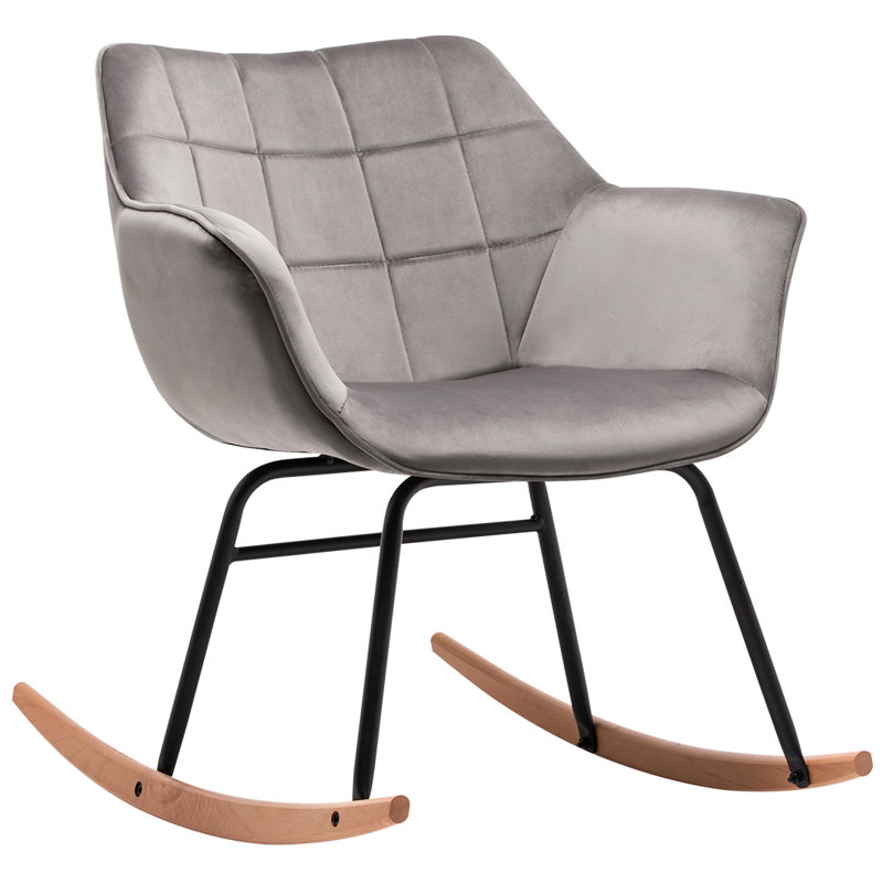 Kegley Rocking Chair, Grey