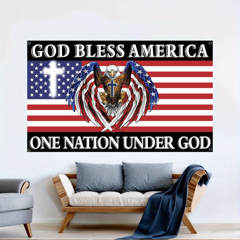 Drapeau national «One Nation Under God»