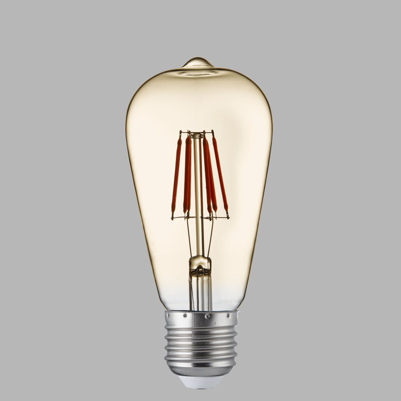 Chyna 40W Equivalent Amber E27 LED GLS Light Bulb