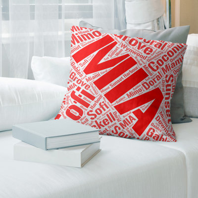 Reversible Throw Pillow