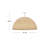 Dalia 3-Light Wooden Bead Dome Convertible Chandelier-1424678934